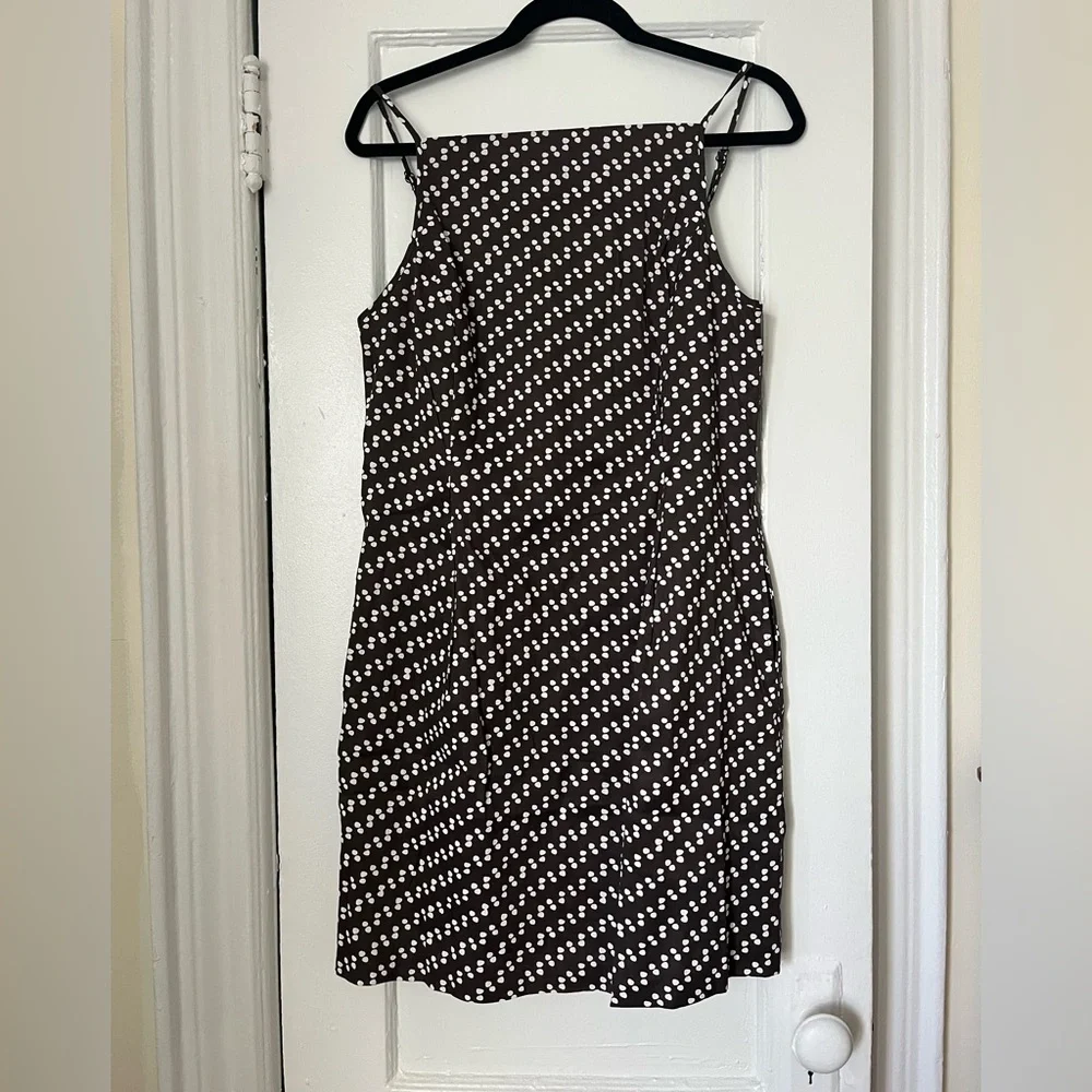 NWT Madewell High-Neck Mini Dress - Picture 3 of 8
